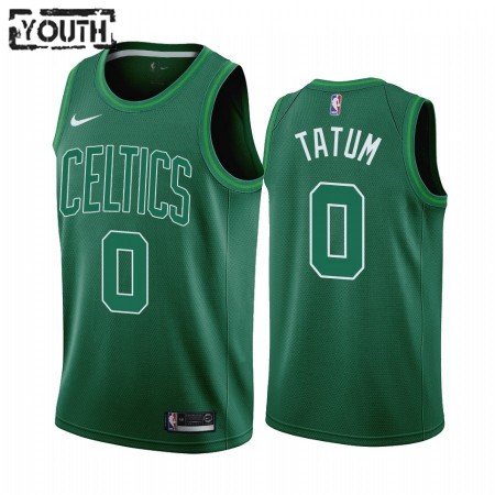 Maillot Basket Boston Celtics Jayson Tatum 0 2020-21 Earned Edition Swingman - Enfant